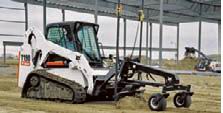 Используемое для строительства навесное оборудование Bobcat